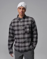 Мужская рубашка Nike Jordan Brooklyn Black/Sail, s.XL