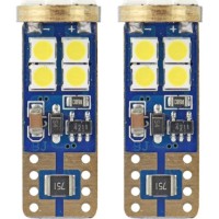 Автомобильная лампа Amio Canbus 12SMD 2835 T10e W5W (01636)