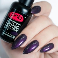 Gel-lac de unghii PNB 026 Spacy Violet 8ml imaginea #2 — magazin online Desire.md