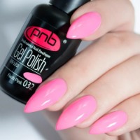 Gel-lac de unghii PNB 032 Flash Pink 8ml imaginea #2 — magazin online Desire.md