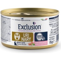 Hrană umedă pentru pisici Exclusion Urinary Adult Cats Pork & Pea And Rice 85g
