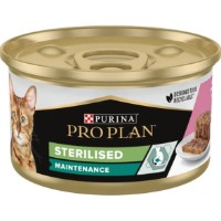 Влажный корм для кошек Purina Pro Plan Sterilised Tuna&Salmon 85g 