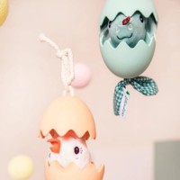 Jucărie pentru pătuturi si carucioare Lilliputiens Paulette Dancing Egg (5414834834314) imaginea #2 — magazin online Desire.md