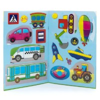 Наклейки Biblion Autocolante ilustrative Mijloace de trasport (9789975148191) фото №2 — интернет-магазин Desire.md