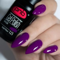 Gel-lac de unghii PNB 125 Dark Plum 8ml imaginea #2 — magazin online Desire.md