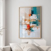 Pictură ArtShop Geometry In Abstract Colors 40x60cm (PA367-L)