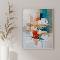Pictură ArtShop Geometry In Abstract Colors 40x60cm (PA367-L-L)