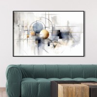 Pictură ArtShop Geometry In Pale Shades 90x60cm (PA380)