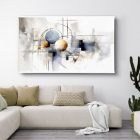 Pictură ArtShop Geometry In Pale Shades 90x60cm (PA380-P-L)