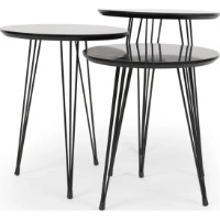 Журнальный столик Trendy 3pcs 38x38x55cm фото №2 — интернет-магазин Desire.md