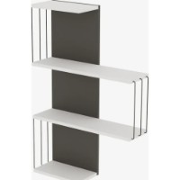 Навесная полка Trendy Cambel Antracit 64x96x19cm фото №4 — интернет-магазин Desire.md