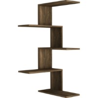 Raft de perete Trendy Caniko Walnut 109x51.5x51.5cm GTR005508 imaginea #3 — magazin online Desire.md