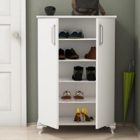 Rafturi pentru pantofi Trendy Asta White 100x72x32cm GTR000941 imaginea #3 — magazin online Desire.md