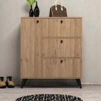 Rafturi pentru pantofi Trendy Bella 1802 Oak 90x105x35cm imaginea #4 — magazin online Desire.md
