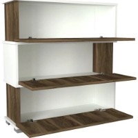 Обувница Trendy Napolyon White Walnut 90x93x30cm фото №5 — интернет-магазин Desire.md