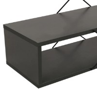 Тумба под ТВ Trendy Zigzag Antracit 120x40x30cm фото №5 — интернет-магазин Desire.md