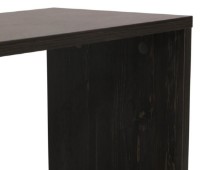 Тумба под ТВ Trendy Zigzag Dark Brown/Black 120x40x30cm GTR000222 фото №5 — интернет-магазин Desire.md