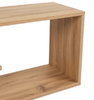 Тумба под ТВ Trendy Zigzag Oak/Black 120x40x30cm GTR000223 фото №5 — интернет-магазин Desire.md