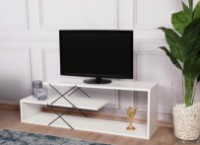 Тумба под ТВ Trendy Zigzag White 120x40x30cm фото №2 — интернет-магазин Desire.md