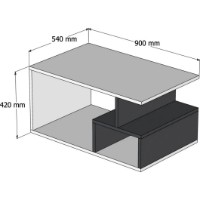 Журнальный столик Trendy Arte 2042 фото №4 — интернет-магазин Desire.md