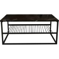 Журнальный столик Trendy Asude Black 95x43x55cm фото №5 — интернет-магазин Desire.md