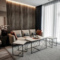 Набор журнальных столиков Trendy Defne  Light Grey фото №2 — интернет-магазин Desire.md