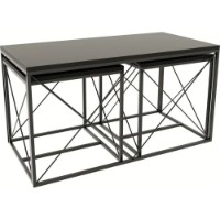 Набор журнальных столиков Trendy Defne Antracit фото №4 — интернет-магазин Desire.md