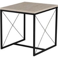 Журнальный столик Trendy Defne Travertin Black 100x52x50cm фото №5 — интернет-магазин Desire.md