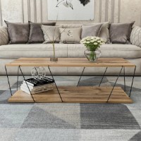 Măsuţă cafea Trendy Labranda Pine 120x30x50cm imaginea #3 — magazin online Desire.md