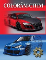 Раскраска для детей Biblion Coloram-citim Masini de lux (9789975111980)