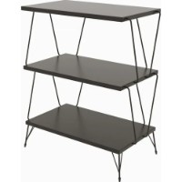 Стеллаж Trendy Lazandos Antracit 46x76x30cm фото №5 — интернет-магазин Desire.md