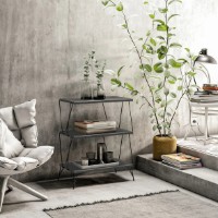 Стеллаж Trendy Lazandos Antracit 46x76x30cm