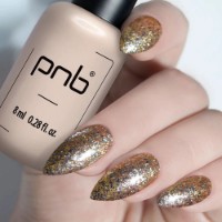 Gel-lac de unghii PNB 181 Gold 8ml imaginea #2 — magazin online Desire.md