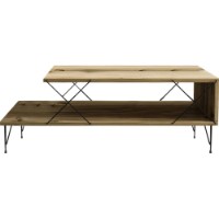 Măsuţă cafea Trendy Loara Oak/Black 100x40x50cm GTR000707 imaginea #2 — magazin online Desire.md