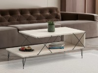 Журнальный столик Trendy Loire Travertin Black 100x40x50cm