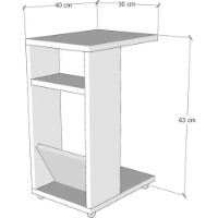 Suporturi pentru canapea Trendy Filinta Antracit 30x63x40cm imaginea #4 — magazin online Desire.md