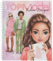 Carte de colorat pentru copii TOPModel Fashion Designer (0413582)
