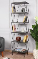 Стеллаж Trendy Balaban Antracit 48x165x31cm фото №2 — интернет-магазин Desire.md