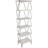 Стеллаж Trendy Balaban White 48x165x31cm фото №4 — интернет-магазин Desire.md