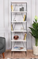 Стеллаж Trendy Balaban White 48x165x31cm