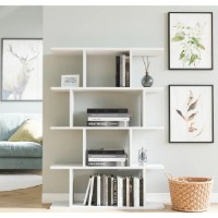 Стеллаж Trendy Harmon White 90x127,5x25cm