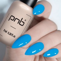 Gel-lac de unghii PNB 220 Blue Curacao 8ml imaginea #2 — magazin online Desire.md