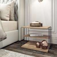 Măsuţă cafea Trendy Lifon Pine Atlantic 50x40x34cm imaginea #1 — magazin online Desire.md