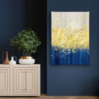 Картина ArtShop Gold & Blue Abstract 60x90cm (PA280-P-L)
