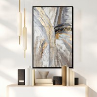 Pictură ArtShop Gold & Grey Abstraction 30x45cm (PA291-XL)