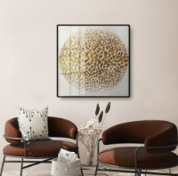 Pictură ArtShop Gold Speckled Circle 40x40cm (PA223-XL)