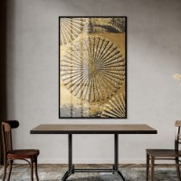 Pictură ArtShop Golden Abstract Circle 60x90cm (PA317)