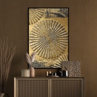 Pictură ArtShop Golden Abstract Circle 50x75cm (PA317-M-L)