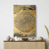 Pictură ArtShop Golden Abstract Circle 40x60cm (PA317-L-PL)