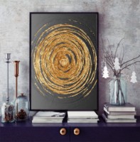 Pictură ArtShop Golden Circles 30x45cm (PA88-XL-L)